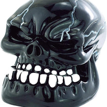 Lunsom Skull Shift Knobs Resin Shifter Head Most Car Transmission Shifting Stick Handle Fit Most Automatic Manual Vehicle (Green)