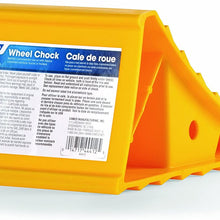 Camco 44412 Wheel Chock - Single ,Yellow