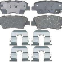 ACDelco 17D1544CH Professional Ceramic Rear Disc Brake Pad Set