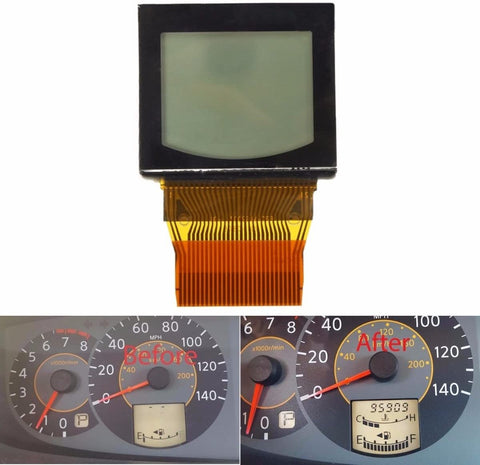 LCD with BONDED RIBBON for 2004 2005 2006 Nissan Quest Speedometer Cluster