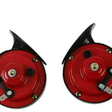 2PCS Super Train Horn for Trucks 12V 110DB Loud Horn Suitable for Motorcycle Truck