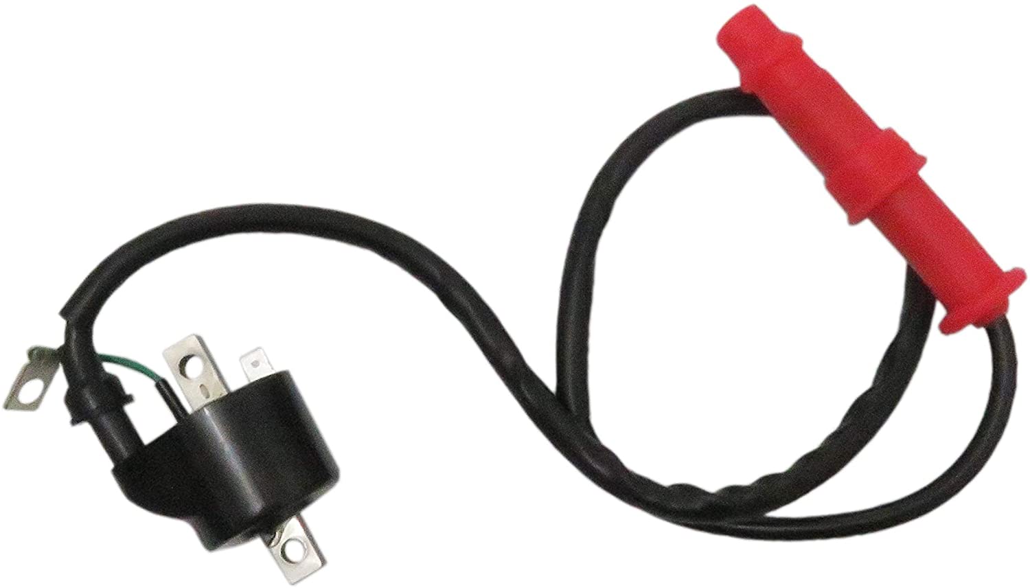 Moostore Ignition Coil and Spark Plug Repl.#3084690 for 1995-30 Polaris Sportsman Predator ScramblerCoil 500/425
