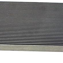A/C Condenser Compatible with 2002-2009 Saab 43960 Aluminum Core With Receiver Drier