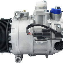 Gevog 1pc A/C Compressor for Jaguar XF Land Rover LR3 Land Rover Range Rover Sport V8