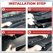 CoolKo Custom Fit Air Flow Vent Protection Cover Intake Airvent Grille Compatible with Model 3 & Y - 1 Piece