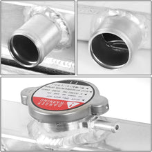 DNA Motoring RA+FS-CHEVYT47-3 3-Row Radiator with Fan Shroud