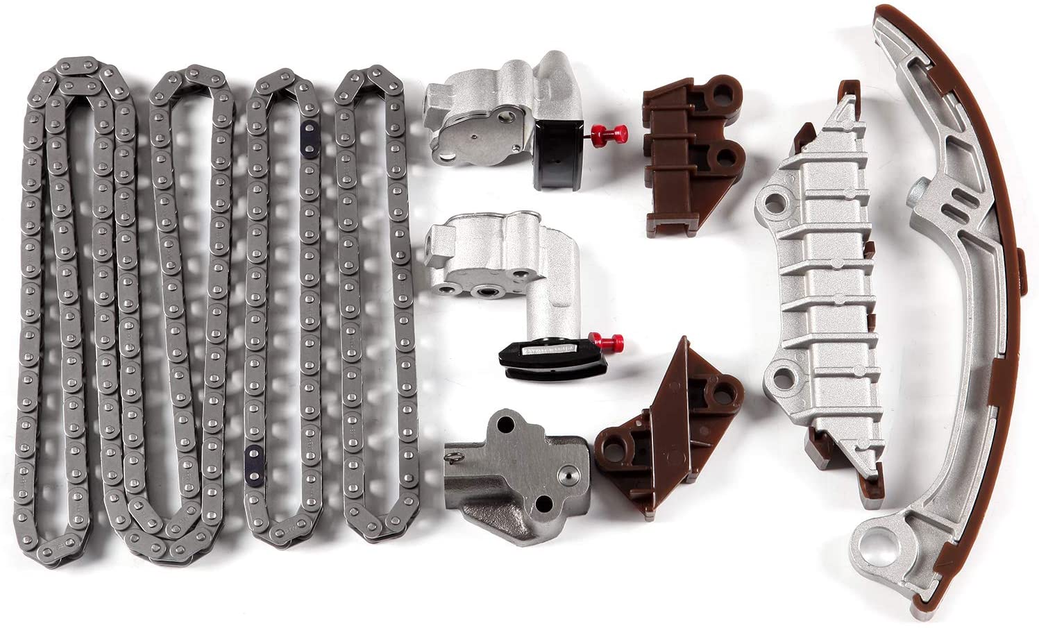 ROADFAR Engine Timing Kit Chain Kit replacement for 1996-2001 Infiniti I30 Maxima 3.0L 95-01 TS4207 PTKD34