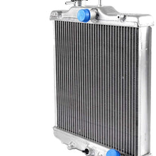 3 Row 52MM Racing Aluminum Radiator Replacement For HONDA CIVIC D15 D16 EG EK 1992-2000 (In/Out 28mm)