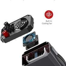 BESTEK 1000W Pure Sine Wave Power Inverter DC 12V to 110V AC Car Inverter with Digital LCD Display 4.2A Dual USB Charging Ports