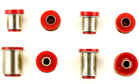 Andersen Restorations Red Polyurethane Control Arm Bushings Set Compatible with Chevrolet Camaro OEM Spec Replacements (8 Piece Kit)