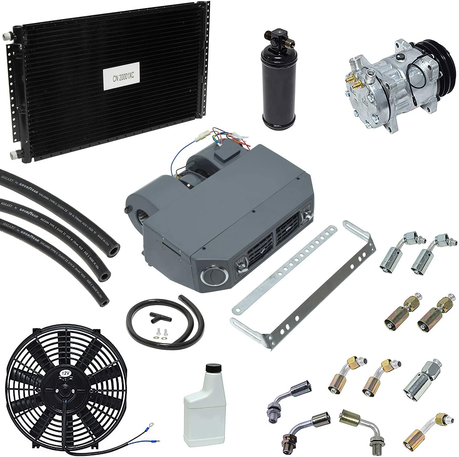 UAC New HVAC Unit Case Assembly UN 0890KTC