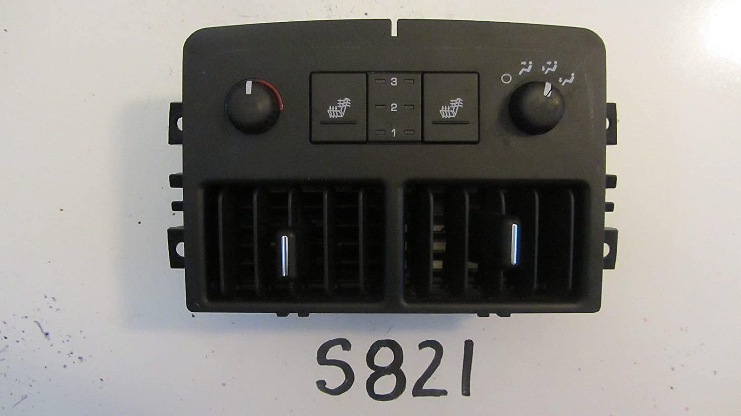 05-11 Cadillac STS Rear Vent Climate Control Panel Temperature Unit A/C Heater