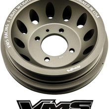 VMS RACING 90-93 Light Weight Billet Aluminum Crankshaft CRANK PULLEY Compatible with Mazda Miata 1990-1993 1.6L B6ZE Engine with LONG NOSE CRANK (ONLY) OEM SIZE (uses same belts)