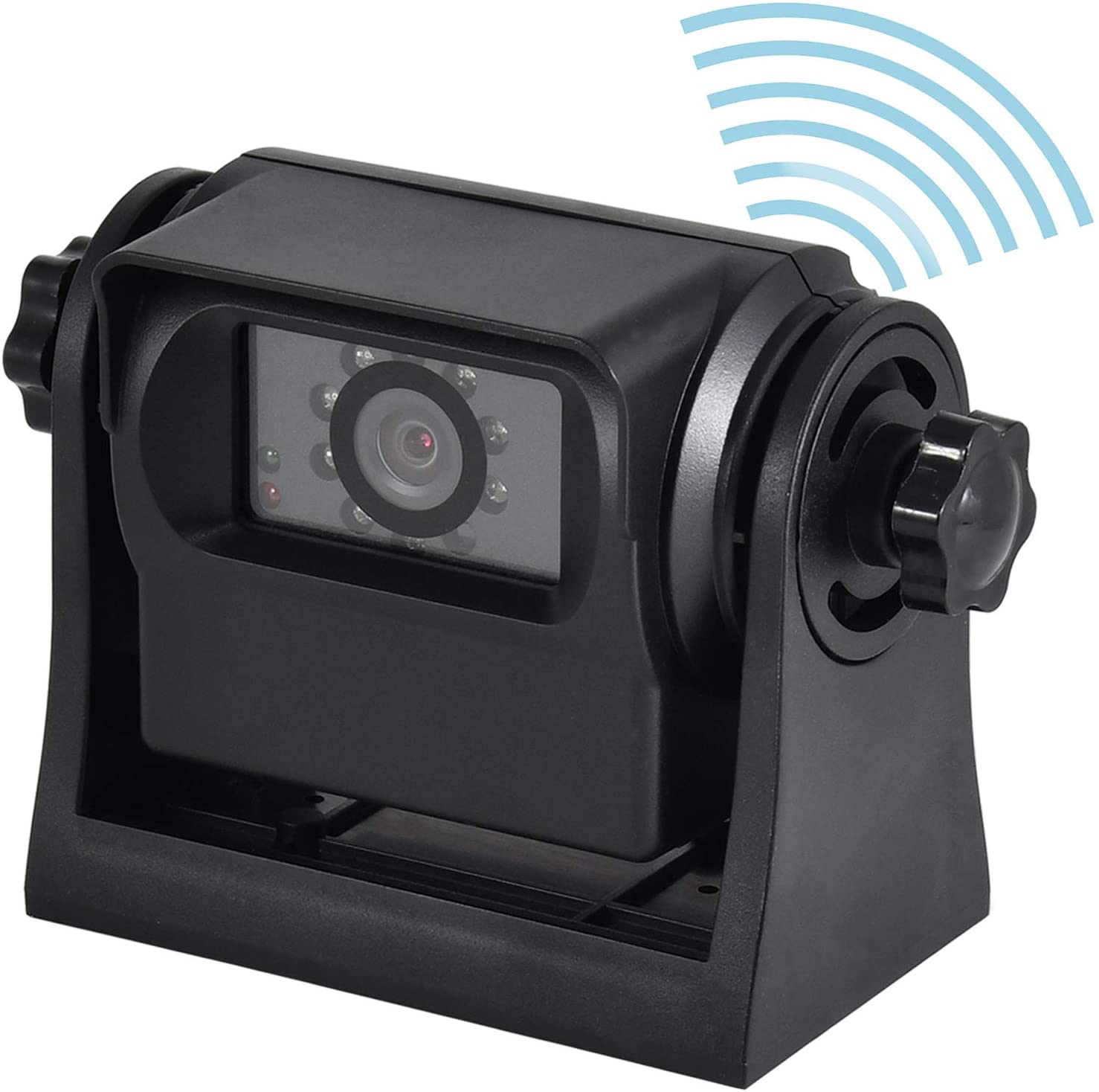 Oyviny WiFi Magnetic Wireless Backup Camera Rechargeble Trailer Hicth Rear View Camera for Hooking up Gooseneck Horse/Boat/Travel Trailer and Fifth Wheel, Support iOS and Android System, Night Vision