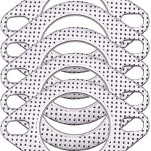 2-Bolt 2.5inch 62mm Exhaust Flange Gasket Turbo/Manifold/Header Down/Dump Pipe Flange 5 PCS