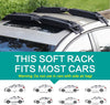 DoCred Soft Roof Rack Pad, Universal Folding Lightweight Anti-Vibration Roof Rack pad for Kayak/Canoe/Surfboard/Paddle Board/SUP/Snow Board and Water Sports