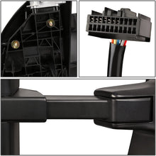 Pair Chrome Power Heated Smoked LED Turn Signal Telescoping Side Towing Mirrors Replacement for Ford Super Duty 08-16