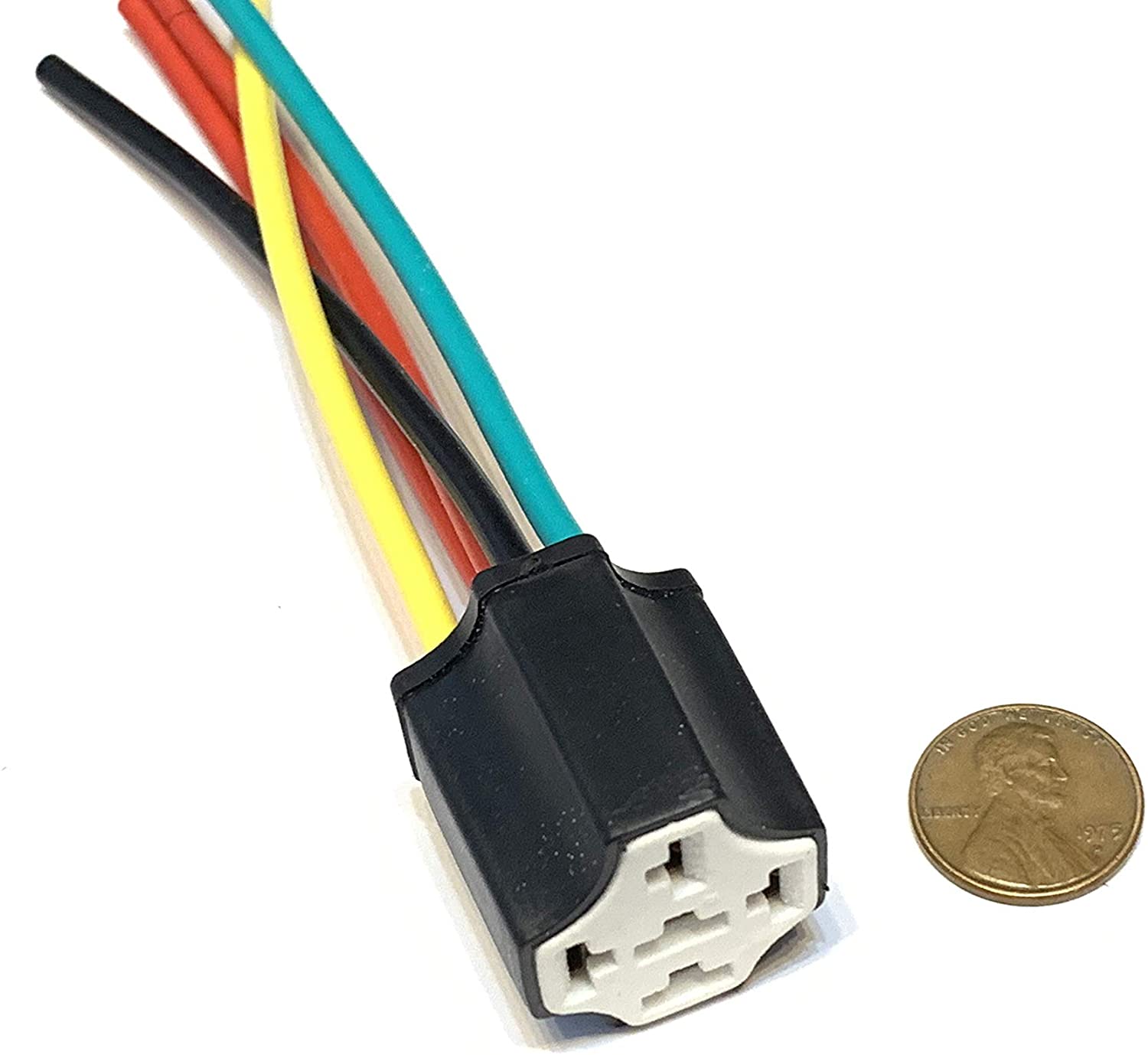 1 Piece Ceramic 5 Pin DC 12V SPDT Automotive Car Wiring Harness Bosch Relay A18