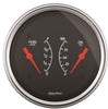 AUTO METER 1434 Designer Black Oil/Fuel Dual Gauge
