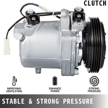 Mophorn Universal Air Conditioner 58407 AC Compressor CO 10620C 99000990887CH Seiki Compressor Assembly compatible with 1999-2005 Grand Vitara Esteem 14155434 95-05 1.6L 2.0L 2.5L