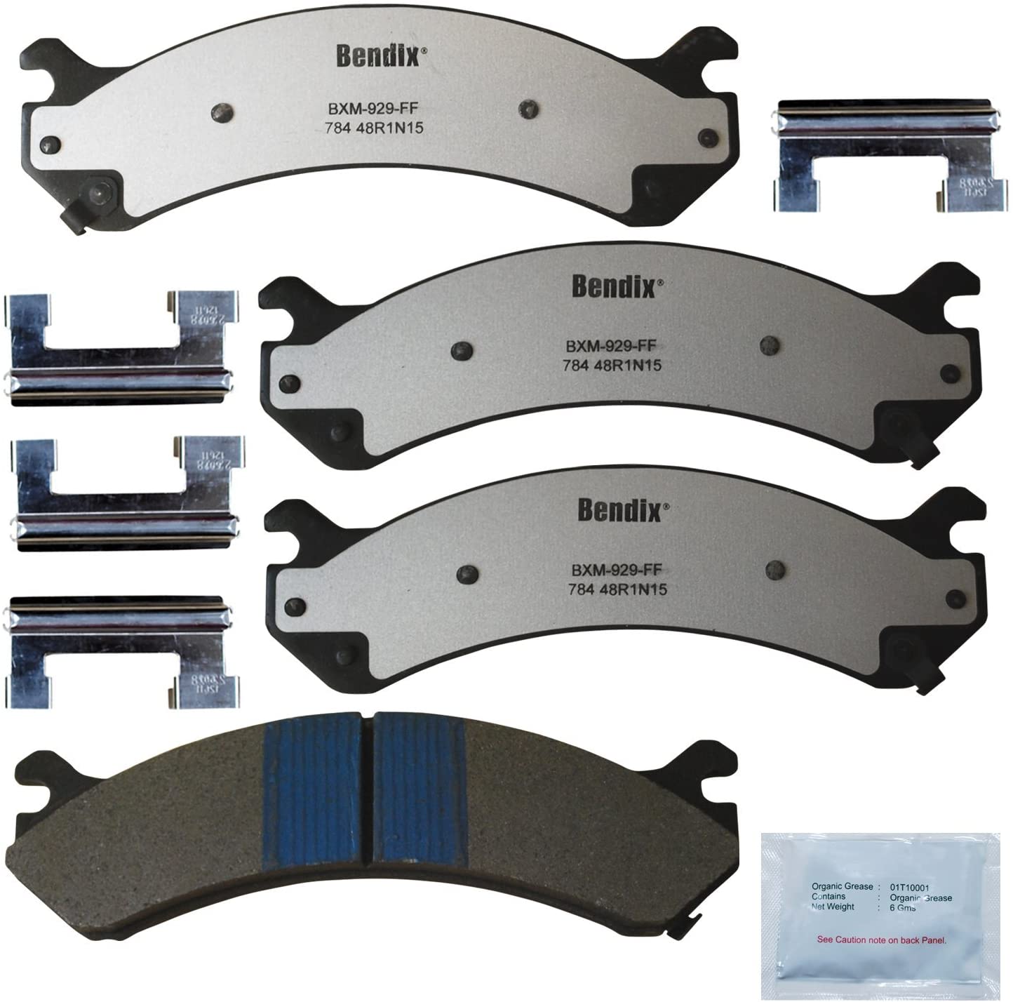 Bendix Fleet Metlok MKD784FM Brake Pads