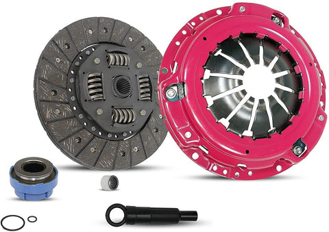 Clutch Kit Compatible With Ranger B2300 B2500 B3000 XL XLT SE SX DS STX Edge Limited Sport Tremor Troy Splash Base 1995-2011 2.5L L4 GAS SOHC Naturally Aspirated (Stage 1; 07-141R)