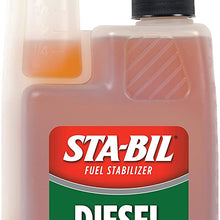 STA-BIL (22254) Diesel Fuel Stabilizer And Performance Improver - Keeps Diesel Fuel Fresh For Up To 12 Months - Lubricates And Cleans The Fuel System - Treats 320 Gallons, 32 fl. oz.