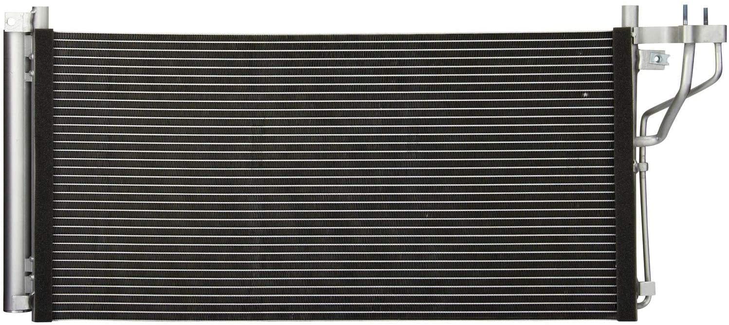 UVIAPW All Aluminum Condenser 1 Row Compatible With Hyun.dai Azera Sonata Ki.a Magentis Optima