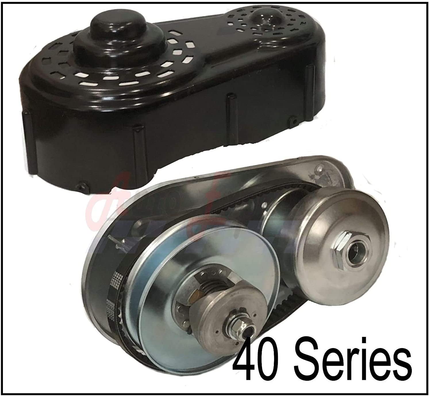 Go Kart Torque Converter Kit 40 Series Clutch Pulley Driver Drives 8-16HP Smoother Acceleration Climbing Ability Top End Speed USA STOCK