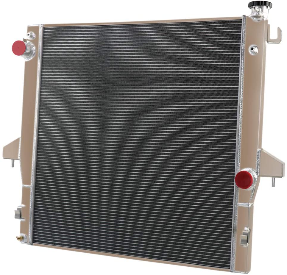 OzCoolingParts OzCoolingParts 03-10 Dodge Ram Series Radiator, 3 Row Core Aluminum Radiator for 2003-2010 2004 2005 06 07 08 09 Dodge Ram 2500 3500, 5.9L 6.7L L6 Diesel OHV Cummins Engine