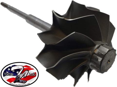 6.0 Turbine Shaft Turbo Lab America 2003 6.0 Power Stroke GT37VAS 1010 10 Blade Turbine Wheel Shaft