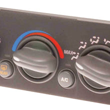 ACDelco 15-72697 GM Original Equipment Heating and Air Conditioning Control Panel with Rear Window Defogger Switch
