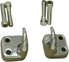 Rugged Ridge 11303.01 Chrome Front Tow Hook - Pair