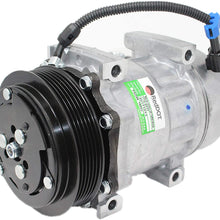SANDEN STYLE 4040 4425 4792 AC COMPRESSOR FOR KENWORTH F69-6000 F69-6002-122 F69-6003 75R81632A