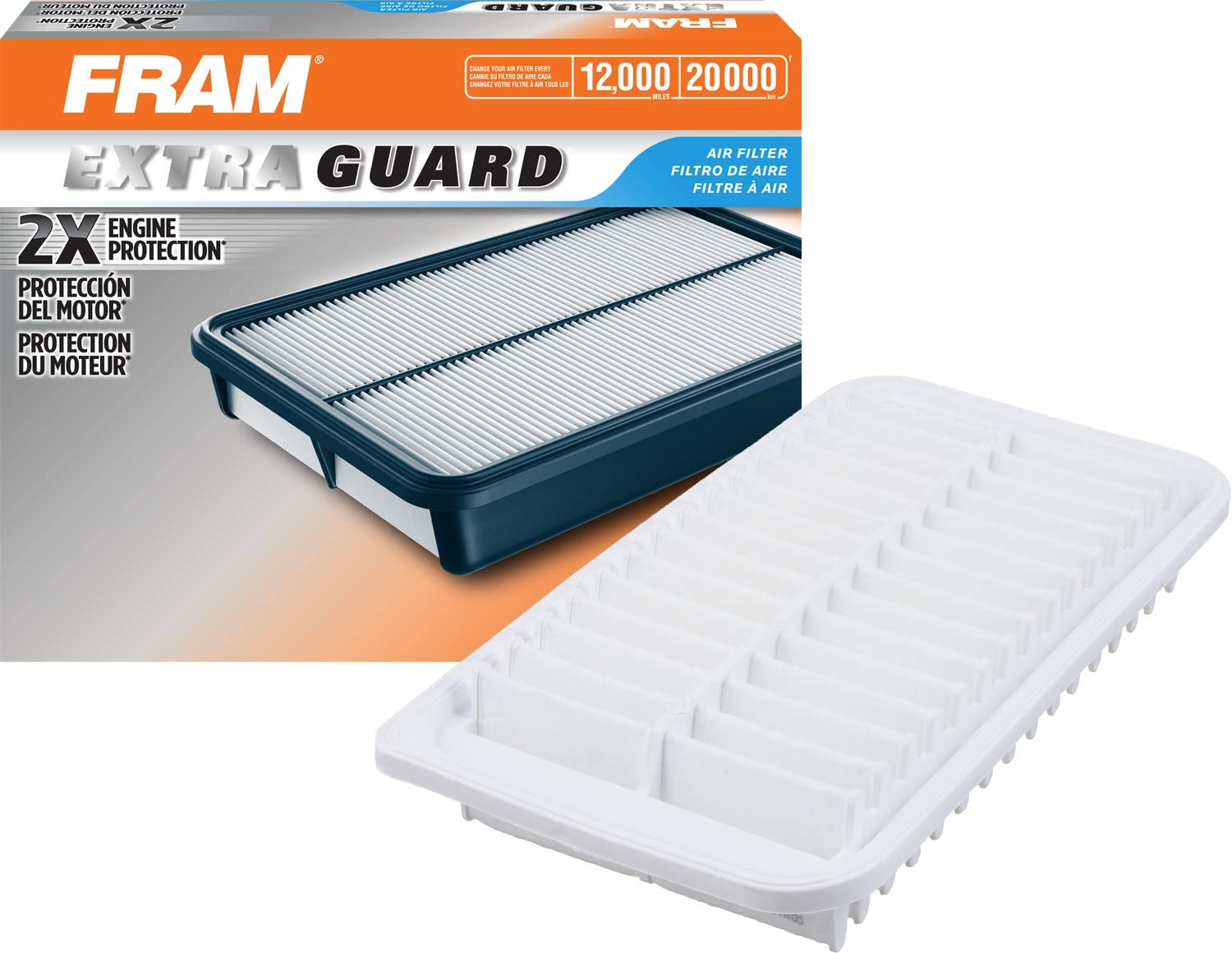 FRAM Extra Guard Air Filter, CA9482 for Select Pontiac, Scion, Subaru and Toyota Vehicles (1 Filter)