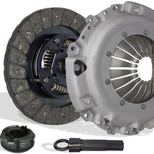 Clutch Kit Set Compatible With Golf Beetle Jetta Gl Gls Europa Cabrio Comfortline Trendline Gti Highline Variant 1998-2006 2.0L l4 GAS SOHC (AEG Gasoline; MK4 model only 17-046) (STOCK)
