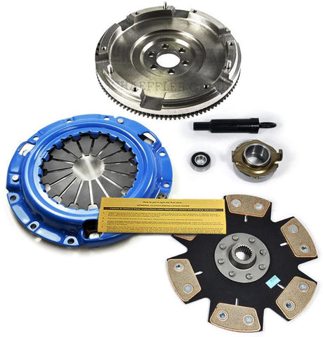 EFT STAGE 4 CLUTCH KIT+ FLYWHEEL WORKS WITH FORD PROBE MAZDA 626 MX-6 B2000 B2200 2.0L 2.2L
