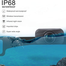 1080P HD Digital Wireless Backup Camera System 5 Inch IP68 Waterproof Color Monitor kit Hitch Rear View