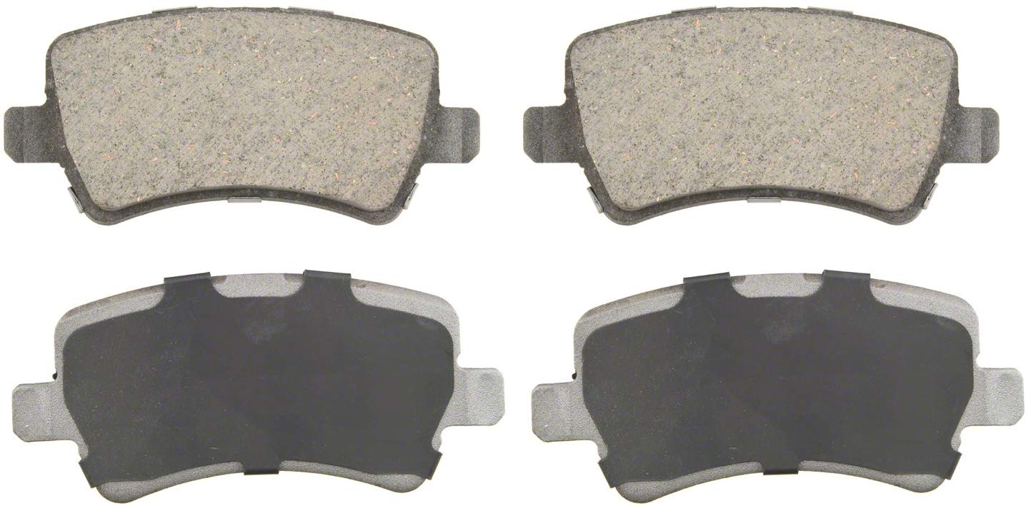 Wagner ThermoQuiet QC1307 Ceramic Disc Pad Set, Rear