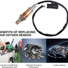 234-4127 O2 Oxygen Sensor Downstream Sensor 2 Replacement for Ford Aston Martin Jaguar Lincol Mazad Mercury Nissan Compatible with Bosch 15717