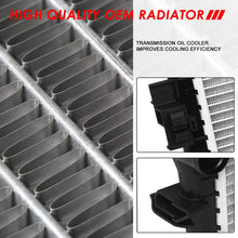 Replacement for Dodge Journey AT Models 1-3/8 inches Inlet OE Style Aluminum Direct Replacement Racing Radiator
