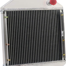 ALLOYWORKS 124460-44501 Full Aluminum Radiator for Yanmar Tractor YM240 YM2000 YM1700