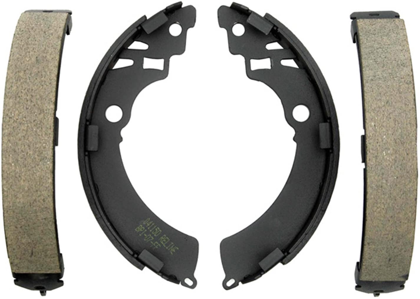 ACDelco 17732B Professional Bonded Rear Drum Brake Shoe Set