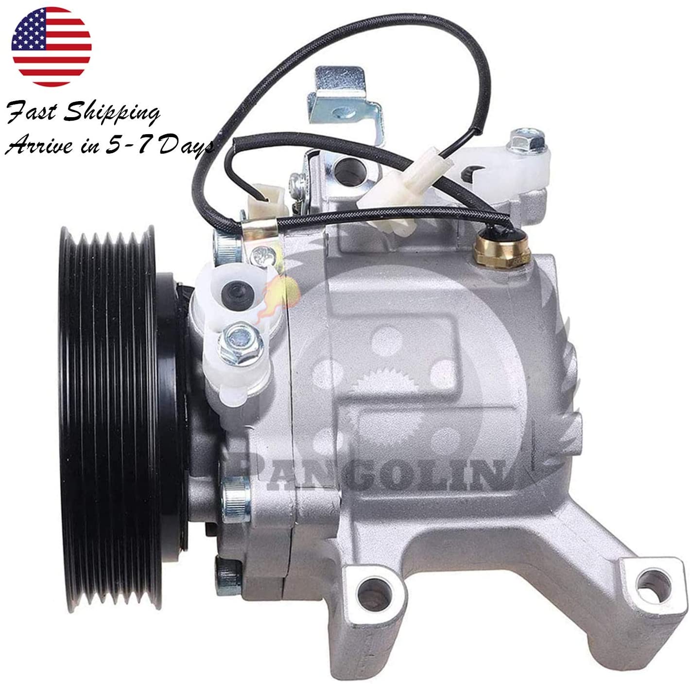 447260-5820 SV07C 6PK Air Conditioning Compressor AC Compressor Assy For Toyota 1.0 1.3 Daihatsu Terios 2007- Spare Parts
