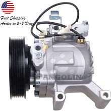447260-5820 SV07C 6PK Air Conditioning Compressor AC Compressor Assy For Toyota 1.0 1.3 Daihatsu Terios 2007- Spare Parts