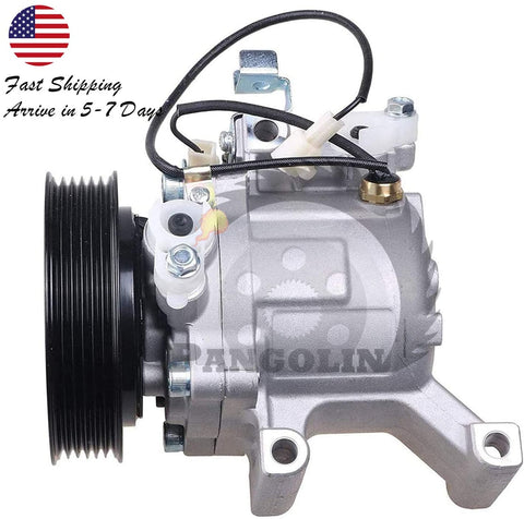 447260-5820 SV07C 6PK Air Conditioning Compressor AC Compressor Assy For Toyota 1.0 1.3 Daihatsu Terios 2007- Spare Parts