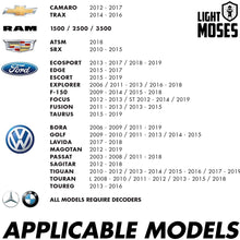 Light Moses CAN-BUS Decoder H11/H8/H9 Anti-flicker