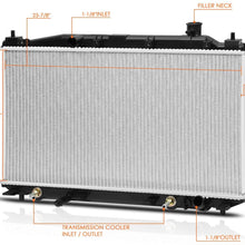 DPI-2572 Full Aluminum OE Style Cooling Radiator Compatible with Honda Civic Hybrid AT 03-05