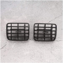 Iinger 1Pair Air Condition Vent Frame Car Dashboard Left Right AC Air Vent Grill Fit for Renault CLIO MK2 1998 1999 2000 2001-2006 ABS