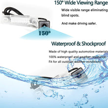 EWAY Rear View Backup Camera for Volkswagen/VW GOLF MK4 ESTATE 1997-2006 MK5 ESTATE 2003-2009 PASSAT ESTATE 2000-2005 TIGUAN 2007-2013 Reverse Car Safety IR Night Vision License Plate Reversing Camera
